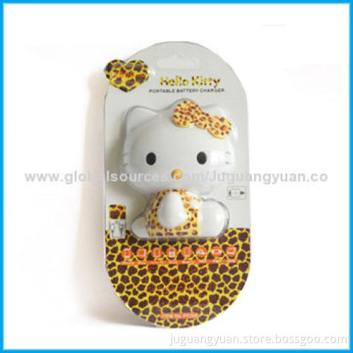 2014 Lovely KT Cat Power Bank for 8,000mAh Battery Capacity